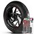Adesivo Friso de Roda M1 +  Palavra XY 150-5 MAX + Interno P Shineray - Filete Vinho - Imagem 1