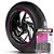 Adesivo Friso de Roda M1 +  Palavra XY 200-5 ROAD WIND NAKED + Interno P Shineray - Filete Rosa - Imagem 1