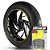 Adesivo Friso de Roda M1 +  Palavra LIGHTNING + Interno G Buell - Filete Amarelo - Imagem 1