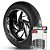 Adesivo Friso de Roda M1 +  Palavra Z 400 + Interno G Kawasaki - Filete Branco - Imagem 1