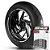 Adesivo Friso de Roda M1 +  Palavra XY 50Q VMV + Interno P Shineray - Filete Branco - Imagem 1