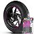 Adesivo Friso de Roda M1 +  Palavra YFM 350 GRIZZLY 350 + Interno P Yamaha - Filete Rosa - Imagem 1