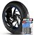 Adesivo Friso de Roda M1 +  Palavra CAN-AM XT + Interno G BRP - Filete Azul Refletivo - Imagem 1