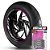 Adesivo Friso de Roda M1 +  Palavra GR150T3 + Interno G Garinni - Filete Rosa - Imagem 1