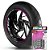 Adesivo Friso de Roda M1 +  Palavra 1125 R + Interno G Buell - Filete Rosa - Imagem 1