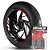 Adesivo Friso de Roda M1 +  Palavra BIG FORCE 250 + Interno G MVK - Filete Vermelho Refletivo - Imagem 1