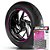 Adesivo Friso de Roda M1 +  Palavra ZENITH 50 + Interno P Peugeot - Filete Rosa - Imagem 1
