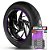 Adesivo Friso de Roda M1 +  Palavra FY125EY + Interno G FYM - Filete Roxo - Imagem 1