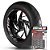 Adesivo Friso de Roda M1 +  Palavra LIGHTNING XB12SCG + Interno G Buell - Filete Vinho - Imagem 1