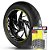 Adesivo Friso de Roda M1 +  Palavra MULTISTRADA 1000 + Interno G Ducati - Filete Amarelo - Imagem 1