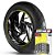 Adesivo Friso de Roda M1 +  Palavra FY125Y + Interno G FYM - Filete Amarelo - Imagem 1
