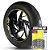 Adesivo Friso de Roda M1 +  Palavra F4 1078RR + Interno G MV Agusta - Filete Amarelo - Imagem 1