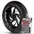 Adesivo Friso de Roda M1 +  Palavra LIGHTNING XB12STT + Interno G Buell - Filete Vinho - Imagem 1