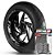 Adesivo Friso de Roda M1 +  Palavra SPEED TRIPLE + Interno G Triumph - Filete Preto - Imagem 1