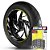 Adesivo Friso de Roda M1 +  Palavra LC4 640 TRAIL + Interno G KTM - Filete Amarelo - Imagem 1