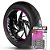 Adesivo Friso de Roda M1 +  Palavra GLADIUS 650 + Interno G Suzuki - Filete Rosa - Imagem 1