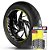 Adesivo Friso de Roda M1 +  Palavra GSX 1250 F + Interno G Suzuki - Filete Amarelo - Imagem 1