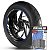 Adesivo Friso de Roda M1 +  Palavra Bmw R1150 RS + Interno G BMW - Filete Azul Refletivo - Imagem 1