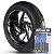 Adesivo Friso de Roda M1 +  Palavra VULCAN EN 500 + Interno G Kawasaki - Filete Azul Refletivo - Imagem 1