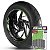 Adesivo Friso de Roda M1 +  Palavra VULCAN EN 500 + Interno G Kawasaki - Filete Verde Refletivo - Imagem 1