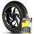 Adesivo Friso de Roda M1 +  Palavra TIGER 800 XRXL + Interno G Triumph - Filete Amarelo - Imagem 1