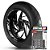 Adesivo Friso de Roda M1 +  Palavra TIGER 800 XRXL + Interno G Triumph - Filete Preto - Imagem 1