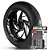 Adesivo Friso de Roda M1 +  Palavra YFS + Interno G Yamaha - Filete Preto - Imagem 1