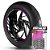 Adesivo Friso de Roda M1 +  Palavra FENIX GOLD 240 + Interno G MVK - Filete Rosa - Imagem 1