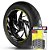 Adesivo Friso de Roda M1 +  Palavra ADVENTURE R + Interno G KTM - Filete Amarelo - Imagem 1