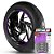 Adesivo Friso de Roda M1 +  Palavra MATRIX 150 + Interno G Iros - Filete Roxo - Imagem 1
