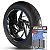 Adesivo Friso de Roda M1 +  Palavra RS 50 + Interno G Aprilia - Filete Azul Refletivo - Imagem 1