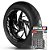 Adesivo Friso de Roda M1 +  Palavra TITAN + Interno G Honda - Filete Preto - Imagem 1