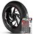 Adesivo Friso de Roda M1 +  Palavra XL 1200 CUSTOM LIMITED CA + Interno G Harley Davidson - Filete Vinho - Imagem 1