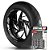 Adesivo Friso de Roda M1 +  Palavra XY 50 + Interno G Shineray - Filete Preto - Imagem 1