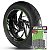 Adesivo Friso de Roda M1 +  Palavra ROCKET III 2300 + Interno G Triumph - Filete Verde Refletivo - Imagem 1