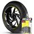 Adesivo Friso de Roda M1 +  Palavra TIGER 800 XRT + Interno G Triumph - Filete Amarelo - Imagem 1