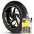 Adesivo Friso de Roda M1 +  Palavra XJR 1200 + Interno G Yamaha - Filete Amarelo - Imagem 1