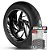 Adesivo Friso de Roda M1 +  Palavra R 1250 GS ADVENTURE PREMIUM HP + Interno G BMW - Filete Prata Refletivo - Imagem 1