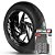 Adesivo Friso de Roda M1 +  Palavra CBR 1000 F + Interno G Honda - Filete Preto - Imagem 1