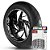 Adesivo Friso de Roda M1 +  Palavra F3 800 + Interno G MV Agusta - Filete Branco - Imagem 1