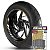 Adesivo Friso de Roda M1 +  Palavra Bmw F850 GS ADVENTURE SPORT + Interno G BMW - Filete Dourado Refletivo - Imagem 1