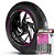Adesivo Friso de Roda M1 +  Palavra 1098 S + Interno P Ducati - Filete Rosa - Imagem 1