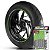 Adesivo Friso de Roda M1 +  Palavra 1198 + Interno P Ducati - Filete Verde Refletivo - Imagem 1