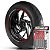 Adesivo Friso de Roda M1 +  Palavra 1198 + Interno P Ducati - Filete Vermelho Refletivo - Imagem 1