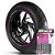 Adesivo Friso de Roda M1 +  Palavra 1199 SUPERLEGGERA + Interno P Ducati - Filete Rosa - Imagem 1