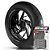 Adesivo Friso de Roda M1 +  Palavra 250 DUAL + Interno P Kahena - Filete Preto - Imagem 1