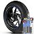 Adesivo Friso de Roda M1 +  Palavra 999 R XEROX + Interno P Ducati - Filete Azul Refletivo - Imagem 1