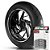 Adesivo Friso de Roda M1 +  Palavra BEVERLY + Interno P Piaggio - Filete Branco - Imagem 1