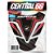 Tankpad Honda M1 Bros 160 - Preto/Vermelho Adesivo Protetor Resinado - Imagem 1