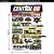 Cartela Adesivos Patrocinios Moto GP M1 P4 Ohlins Capacete - Imagem 2